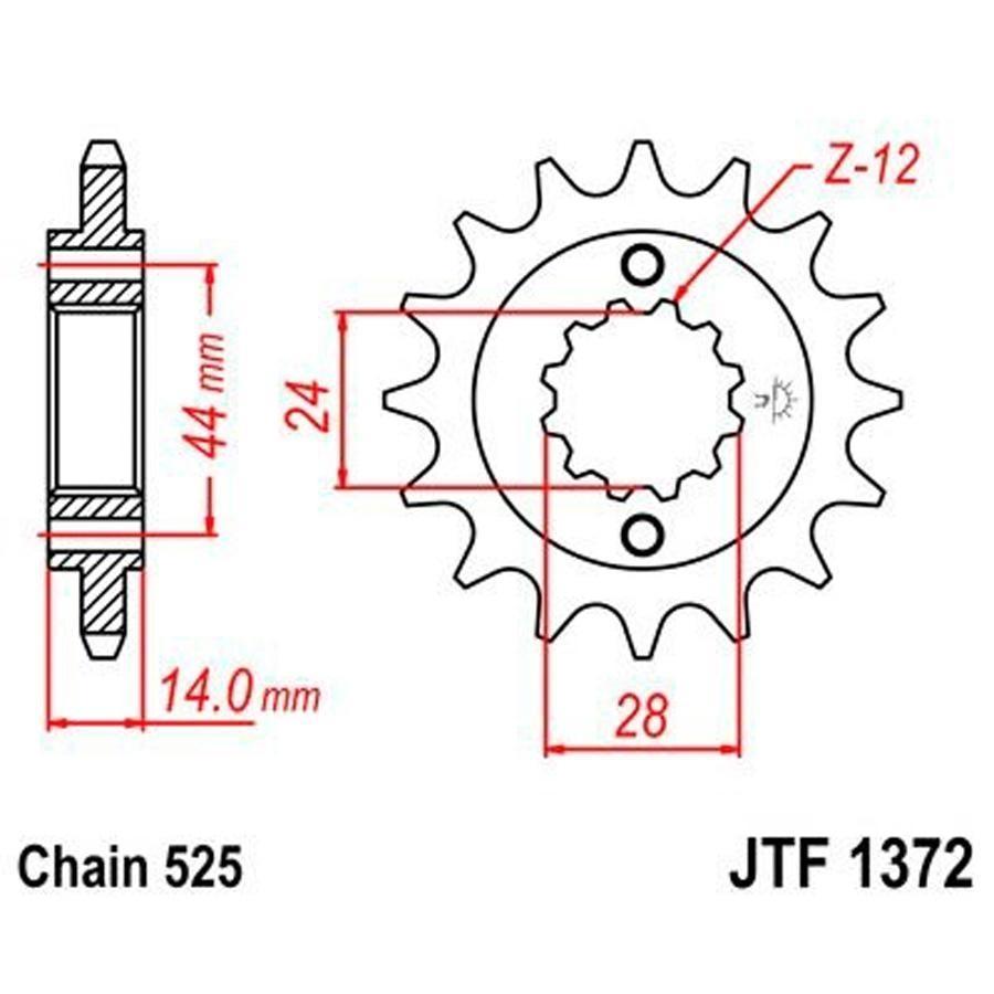 PIÑON JT 1372 17T 525