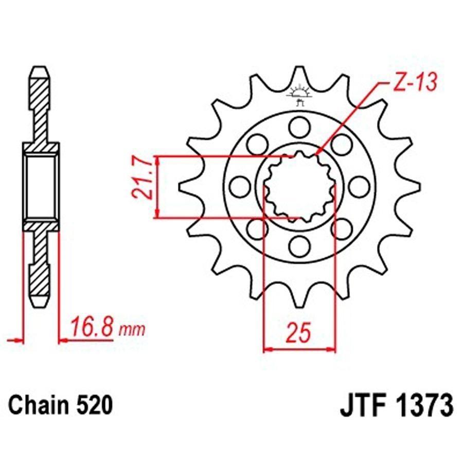 PIÑON JT 1373 17T 520