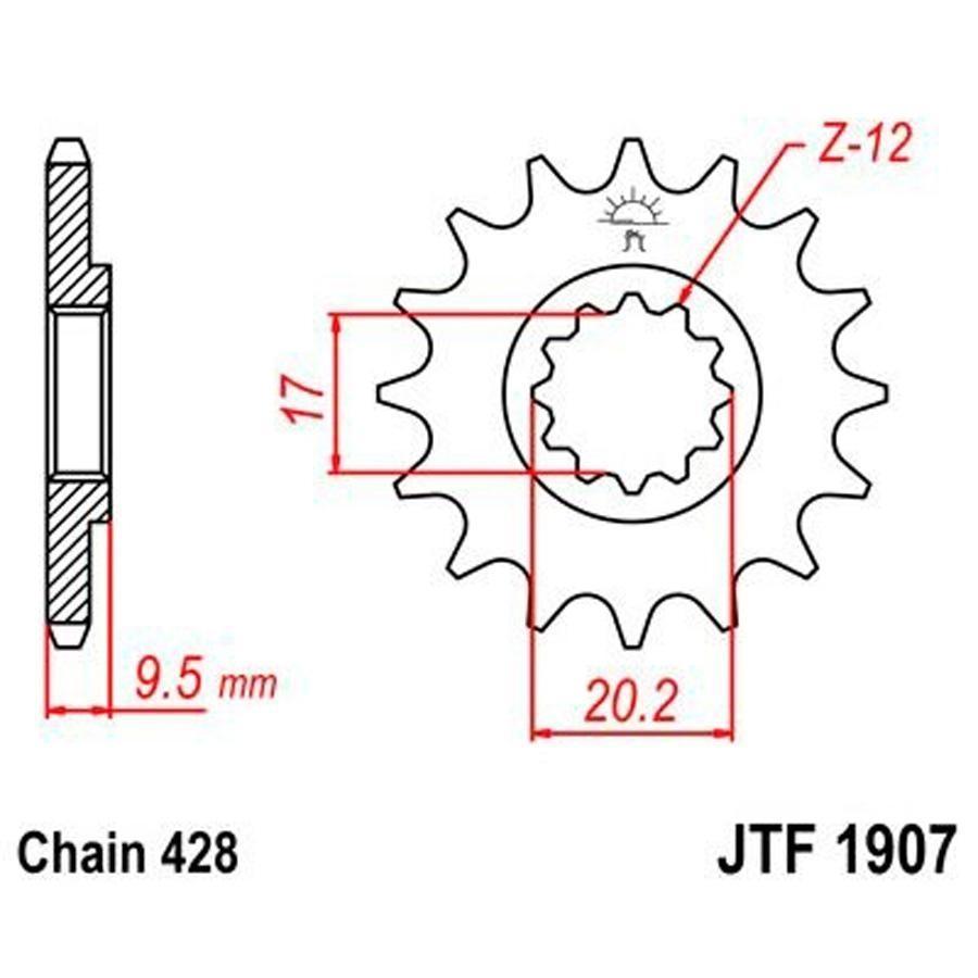 PIÑON JT 1907 14T 428