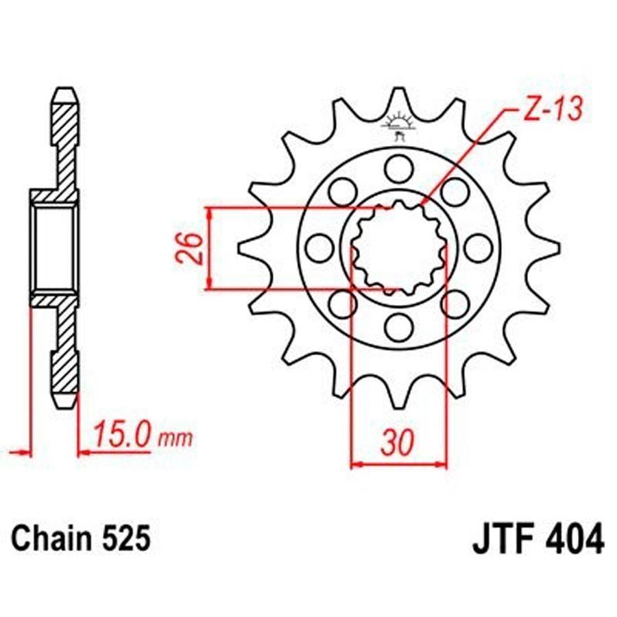 PIÑON JT 404 17T 525