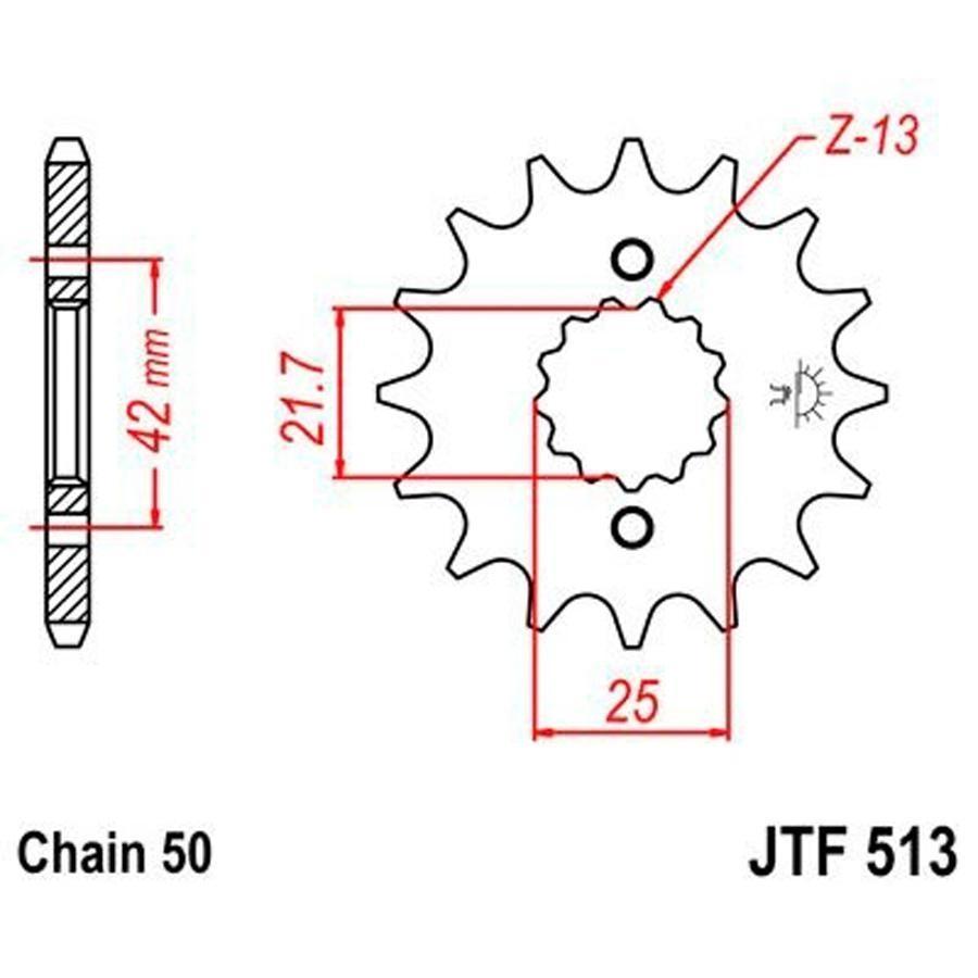 PIÑON JT 513 16T 530