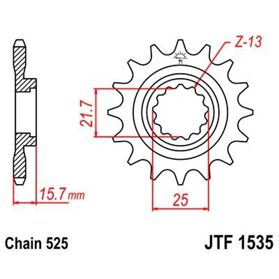 PIÑON JT 1535 15T 525