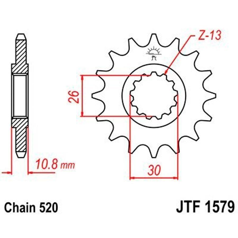 PIÑON JT 1579 17T 520