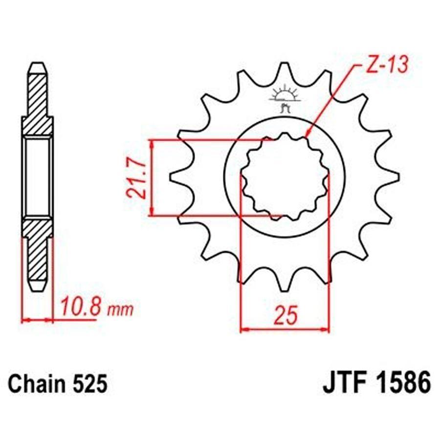 PIÑON JT 1586 17T 525