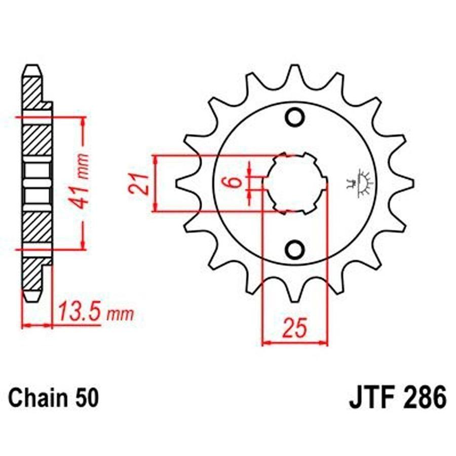 PIÑON JT 286 15T 530