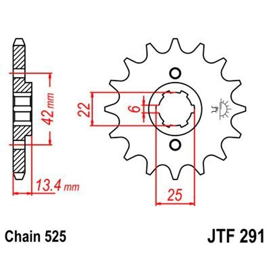 PIÑON JT 291 15T 525