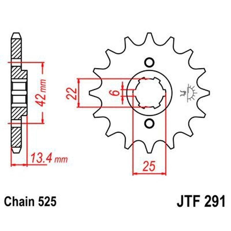 PIÑON JT 291 16T 525