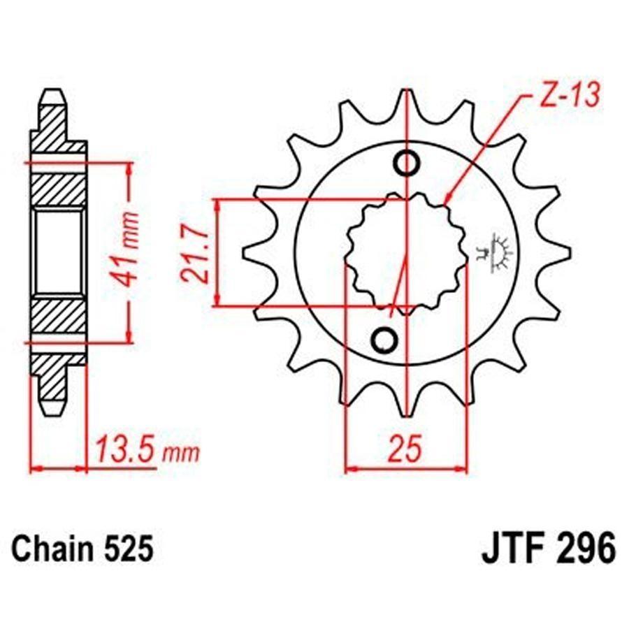 PIÑON JT 296 15T 525