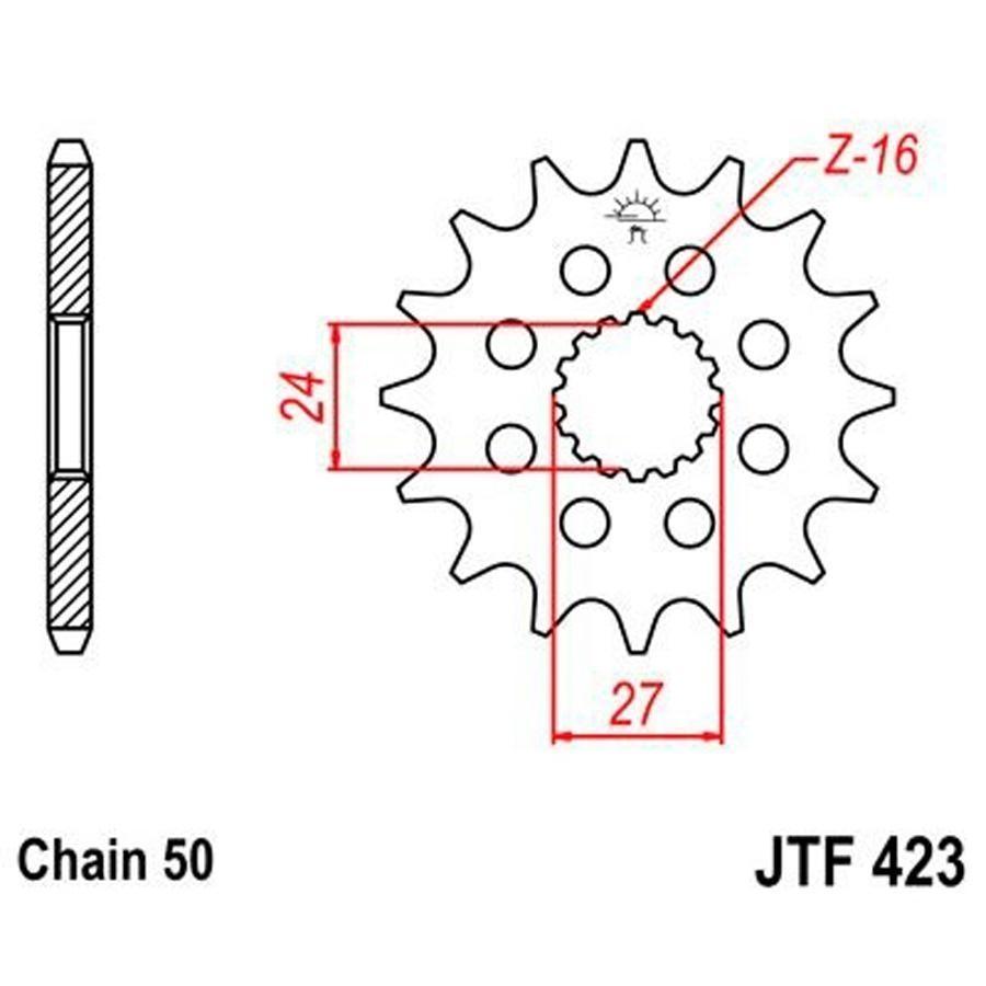 PIÑON JT 423 16T 530