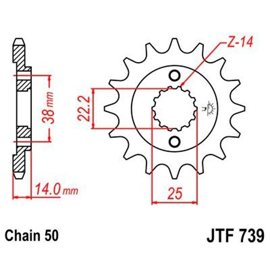PIÑON JT 739 15T 530