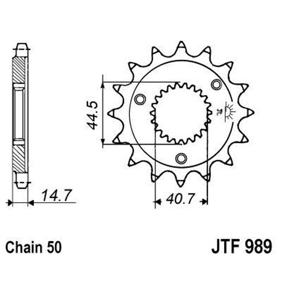 PIÑON JT 989 21T 530