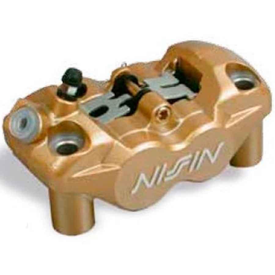 PINZA FRENO 4 PISTONES RADIAL NISSIN IZQUIERDA - ORO