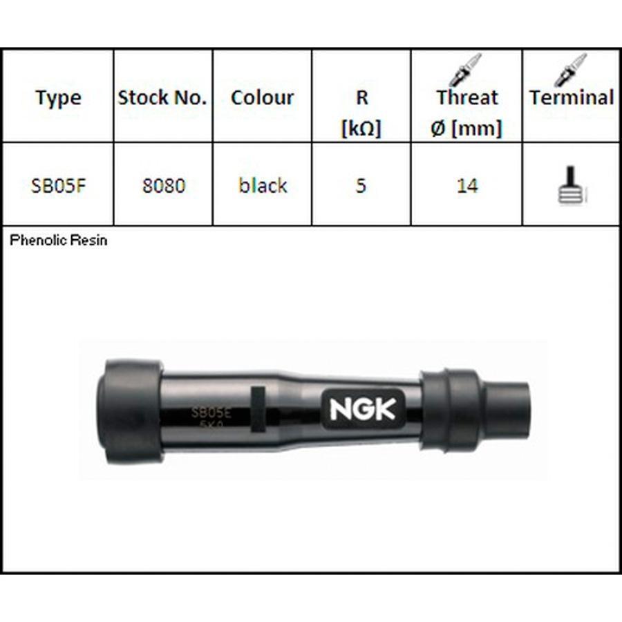 PIPA BUJIA NGK SB-05F RECTA