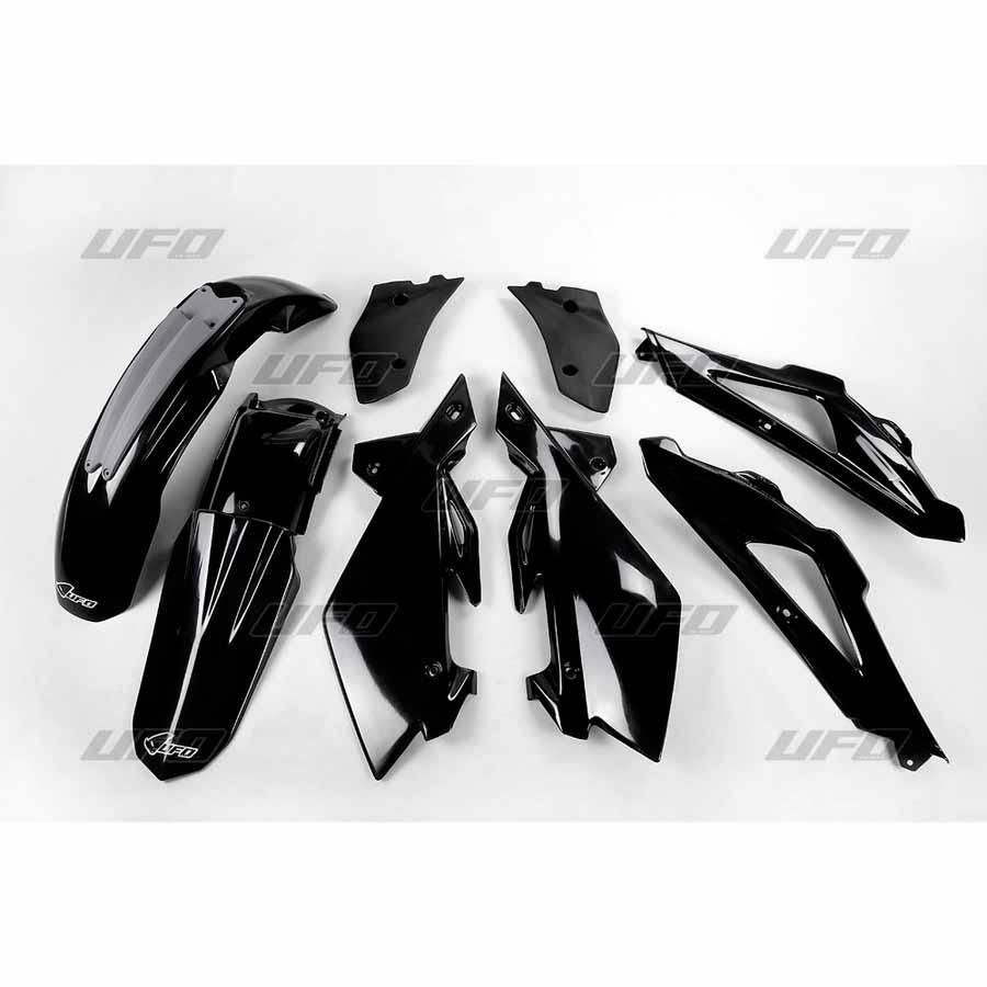 KIT PLASTICA COMPLETO UFO HUSQVARNA NEGRO HUKIT603-001   47118