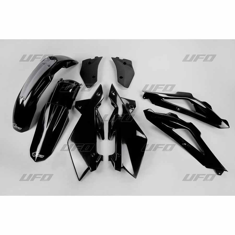 KIT PLASTICA COMPLETO UFO HUSQVARNA NEGRO HUKIT605-001   47122