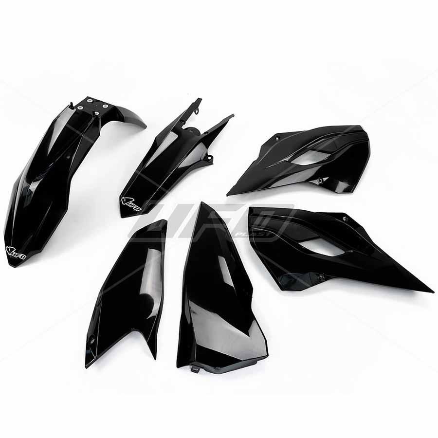 KIT PLASTICA COMPLETO UFO HUSQVARNA NEGRO HUKIT614-001   47135