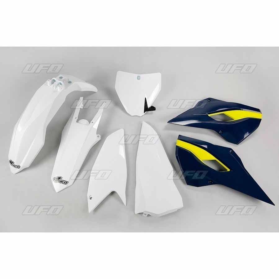 KIT PLASTICA COMPLETO UFO HUSQVARNA COLOR ORIGINAL HUKIT617-999   65751