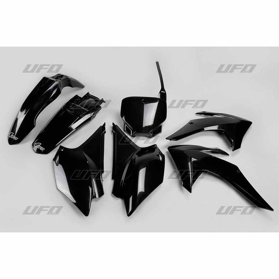 KIT PLASTICA COMPLETO UFO HONDA COLOR NEGRO HOKIT118-001   65754
