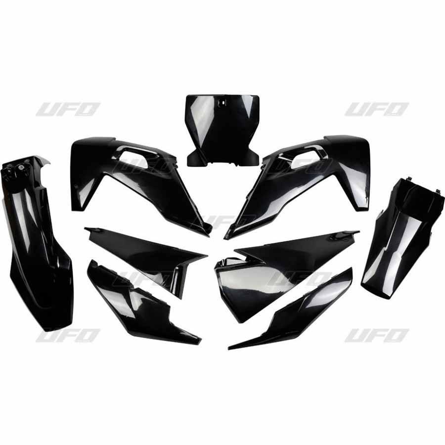 KIT PLASTICA COMPLETO UFO HUSQVARNA NEGRO HUKIT622001   78450520
