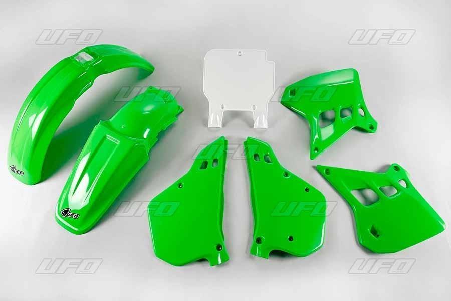 KIT PLASTICA COMPLETO UFO COLOR OEM KAWASAKI KX125   78695799