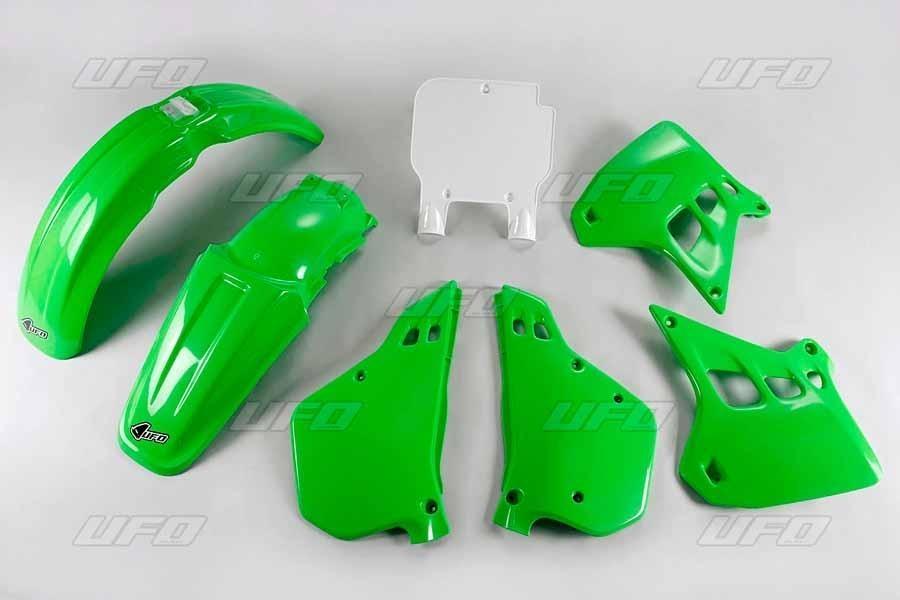 KIT PLASTICA COMPLETO UFO COLOR OEM KAWASAKI KX250   78695999