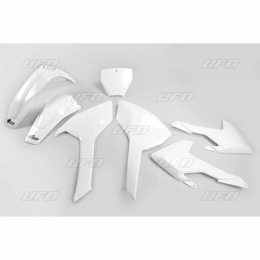 KIT PLASTICA COMPLETO UFO HUSQVARNA COLOR BLANCO HUKIT616-041   89603