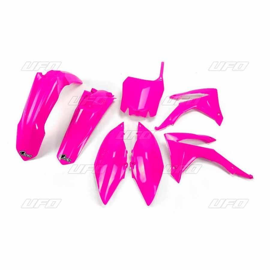 KIT PLASTICA COMPLETO UFO HONDA ROSA FLUOR HOKT116P   93211
