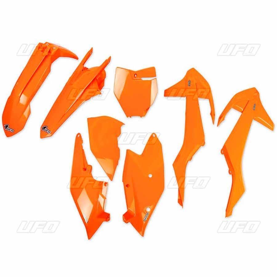 KIT PLASTICA COMPLETO UFO KTM NARANJA FLUOR KTKIT517FFLU   93215