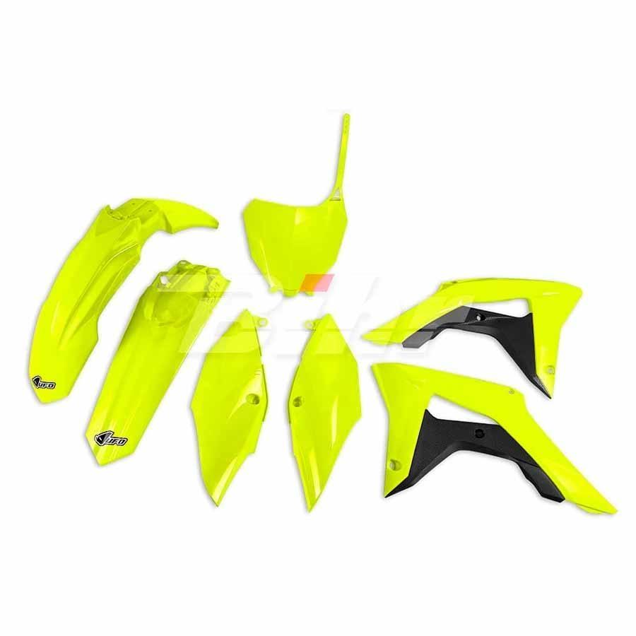 KIT PLASTICA COMPLETO UFO HONDA AMARILLO FLUOR HOKIT119-DFLU   94274