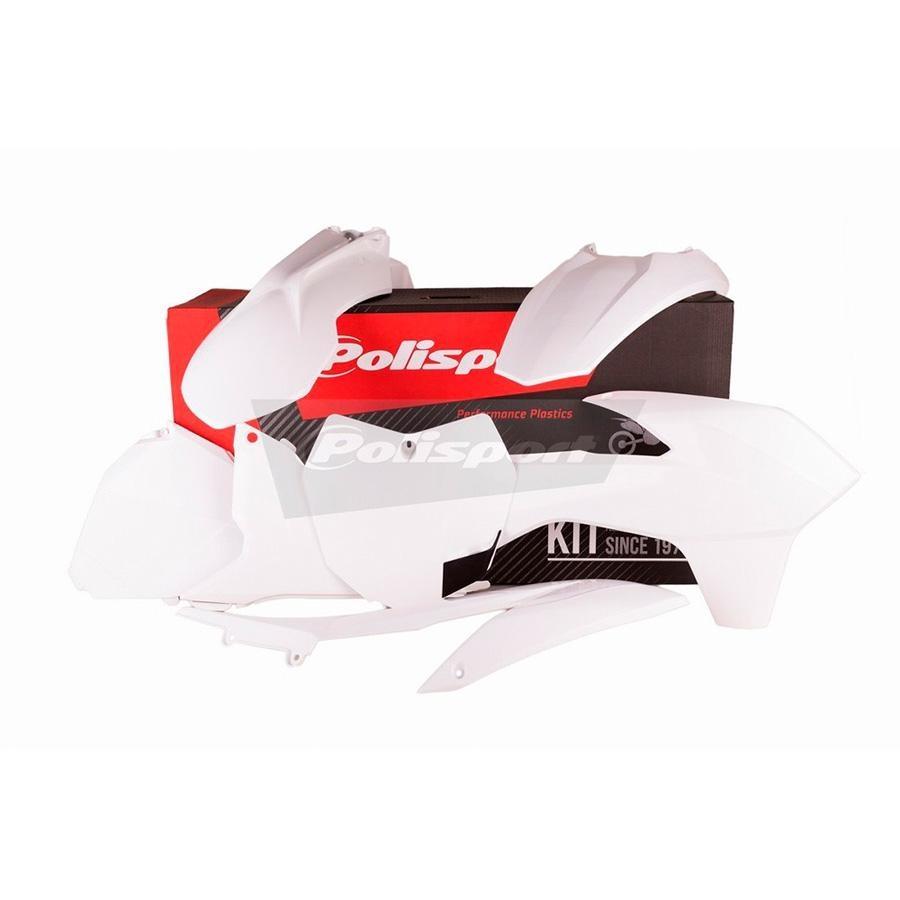 KIT PLASTICA COMPLETO POLISPORT KTM BLANCO    90639