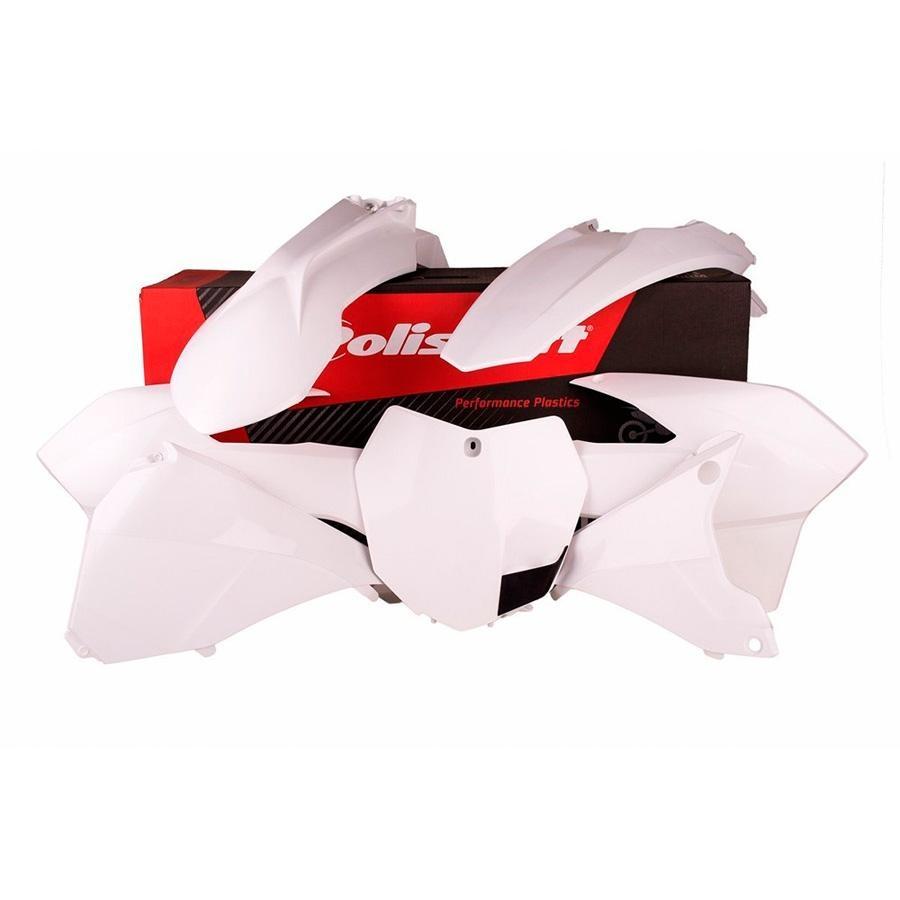 KIT PLASTICA COMPLETO POLISPORT KTM BLANCO    90645