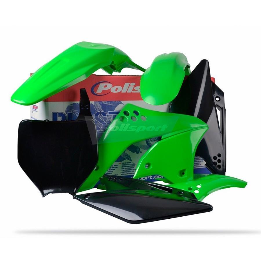 KIT PLASTICA COMPLETO POLISPORT KAWASAKI    90113