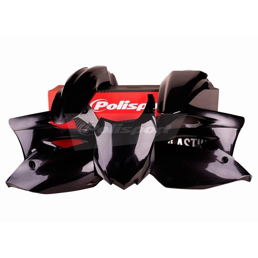 KIT PLASTICA COMPLETO POLISPORT KAWASAKI NEGRO    90547
