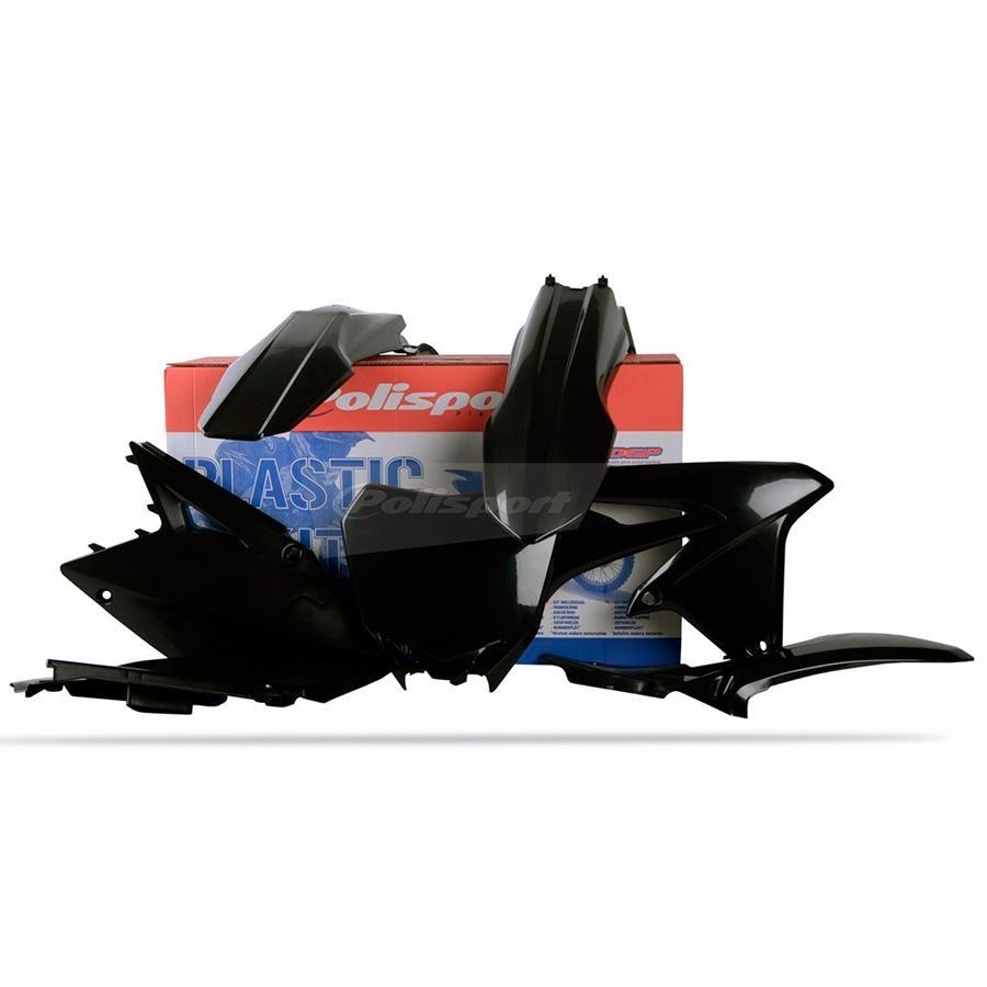 KIT PLASTICA COMPLETO POLISPORT SUZUKI NEGRO    90146
