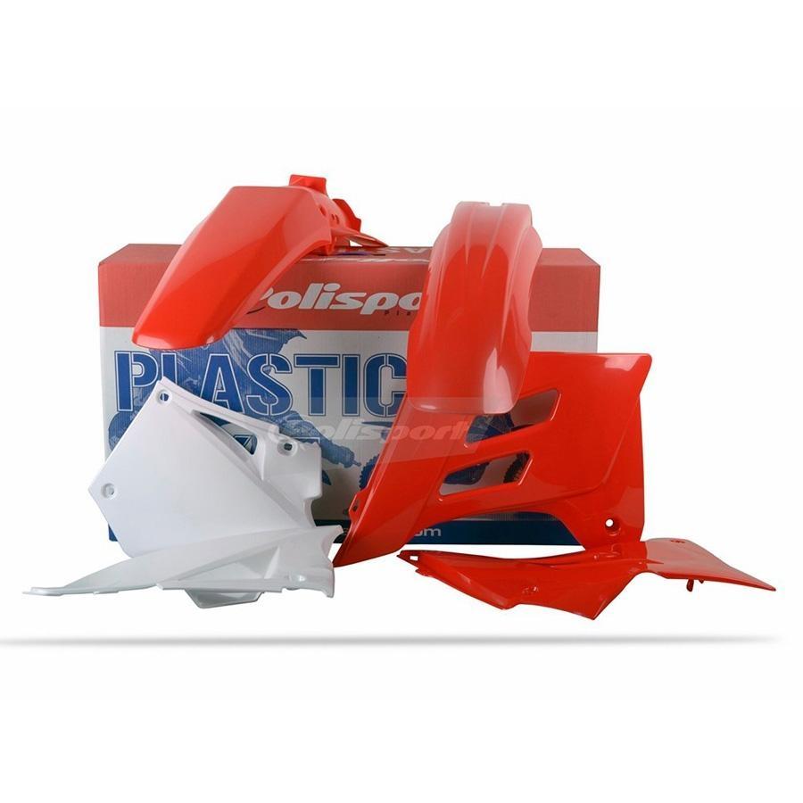 KIT PLASTICA COMPLETO POLISPORT GAS GAS ROJO/BLANCO    90197