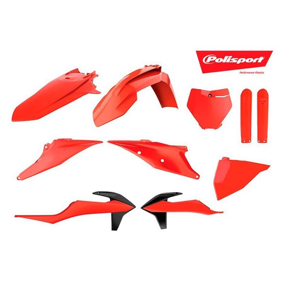KIT PLASTICA COMPLETO POLISPORT SX/SX-F 19 NARANJA NEÓN    90815