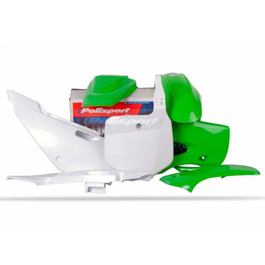 KIT PLASTICA COMPLETO POLISPORT  KAWASAKI COLOR ORIGINAL    90056