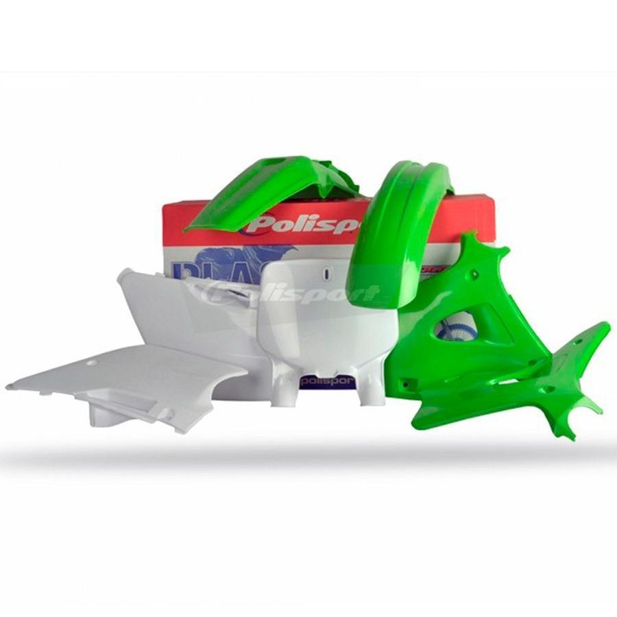 KIT PLASTICA COMPLETO POLISPORT  KAWASAKI COLOR ORIGINAL    90088