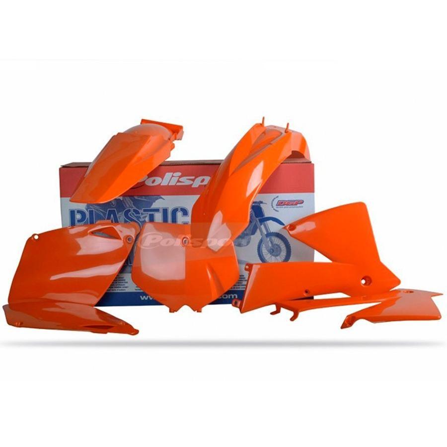 KIT PLASTICA COMPLETO POLISPORT  KTM COLOR ORIGINAL    90100