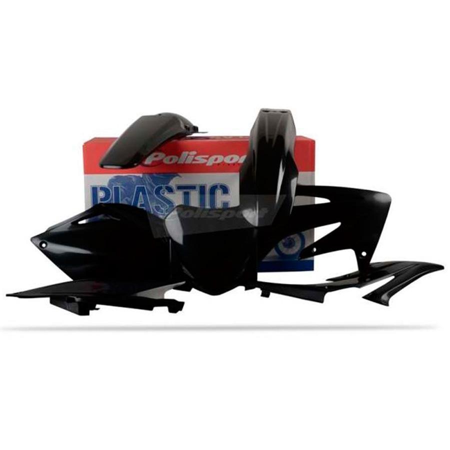 KIT PLASTICA COMPLETO POLISPORT  HONDA NEGRO    90144