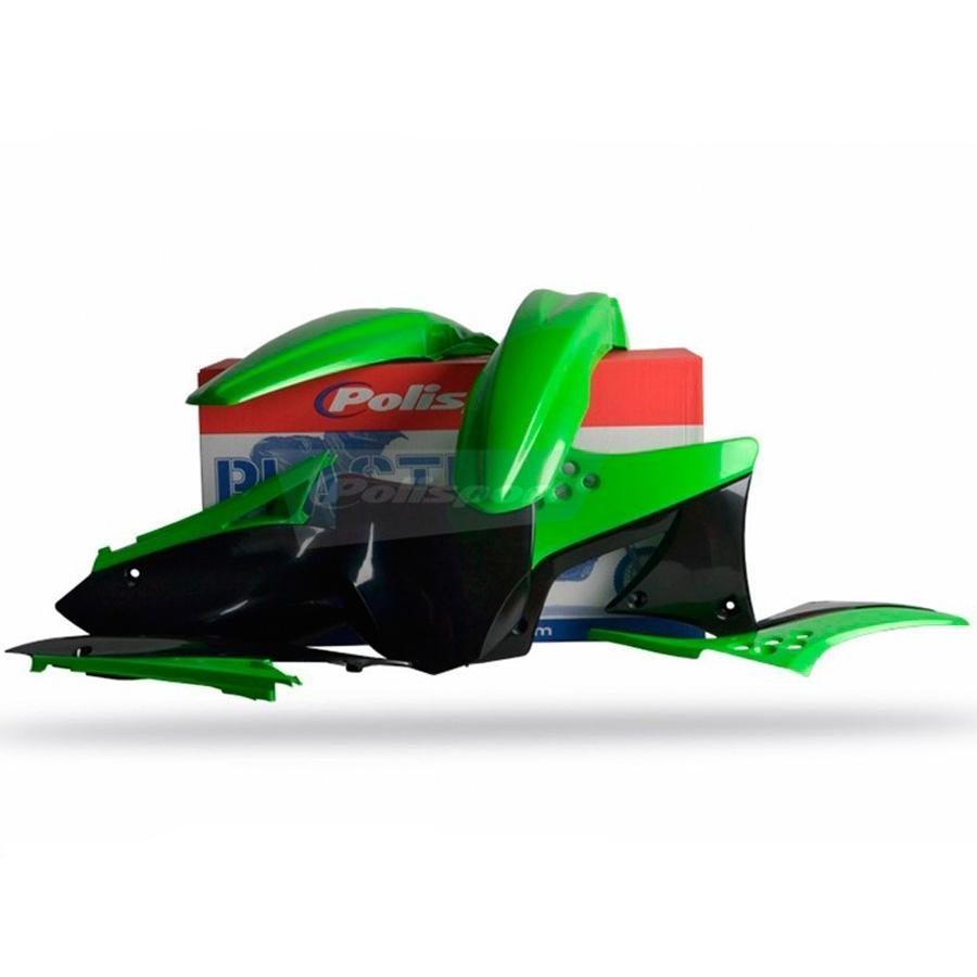 KIT PLASTICA COMPLETO POLISPORT  KAWASAKI COLOR ORIGINAL    90206