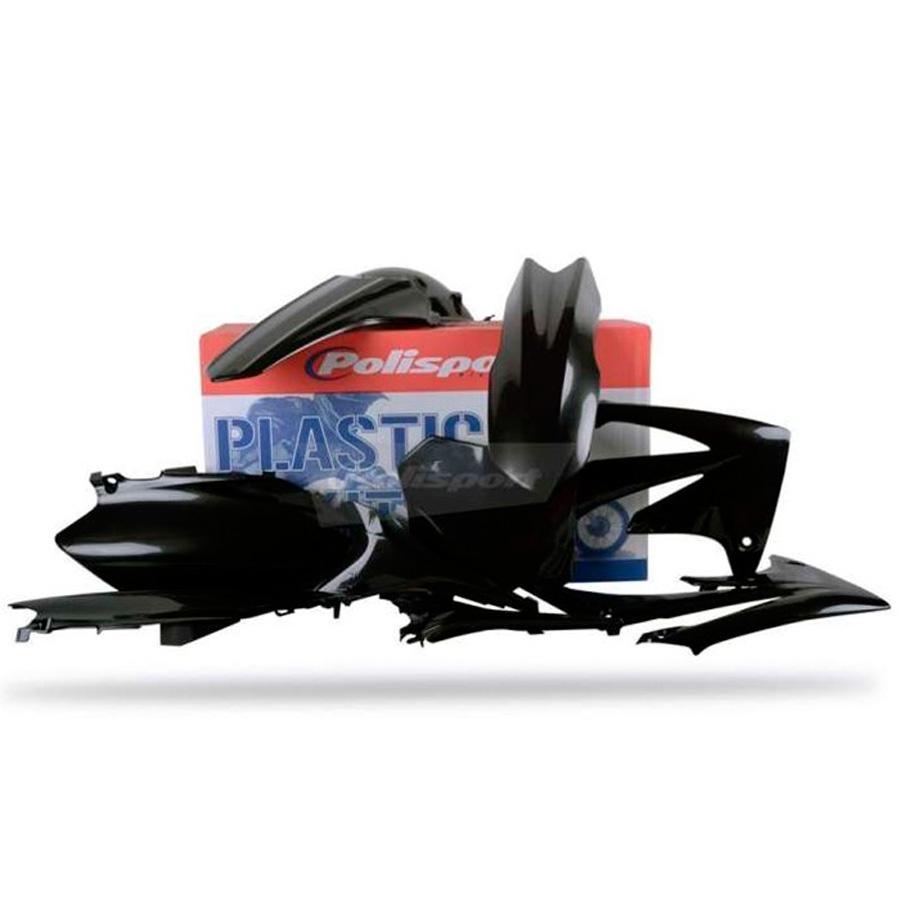 KIT PLASTICA COMPLETO POLISPORT  HONDA NEGRO    90212