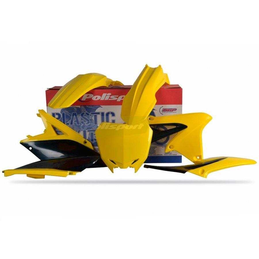 KIT PLASTICA COMPLETO POLISPORT  SUZUKI COLOR ORIGINAL    90252