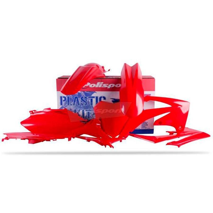 KIT PLASTICA COMPLETO POLISPORT  HONDA ROJO    90299
