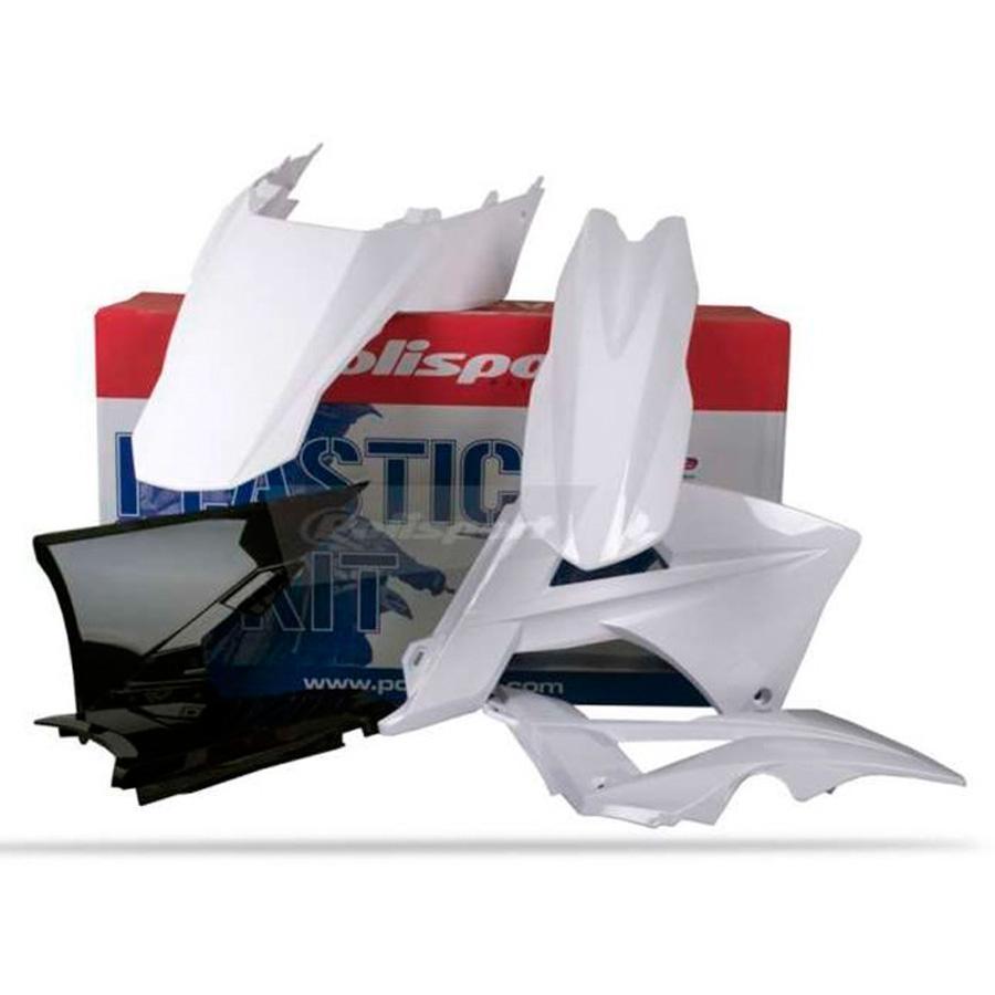 KIT PLASTICA COMPLETO POLISPORT  GAS GAS  BLANCO/NEGRO/BLANCO    90433