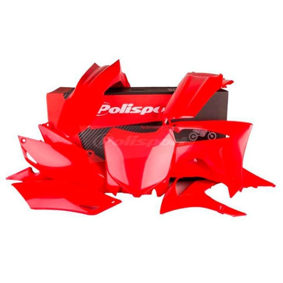KIT PLASTICA COMPLETO POLISPORT  HONDA ROJO    90628