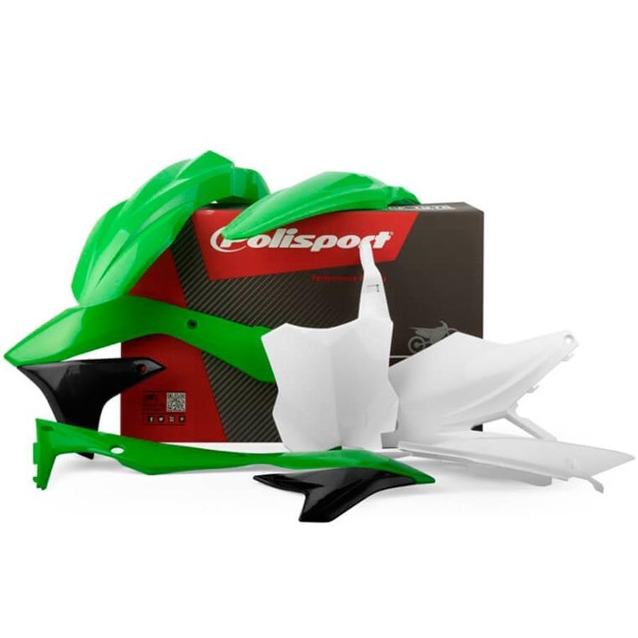 KIT PLASTICA COMPLETO POLISPORT KAWASAKI COLOR ORIGINAL 90689