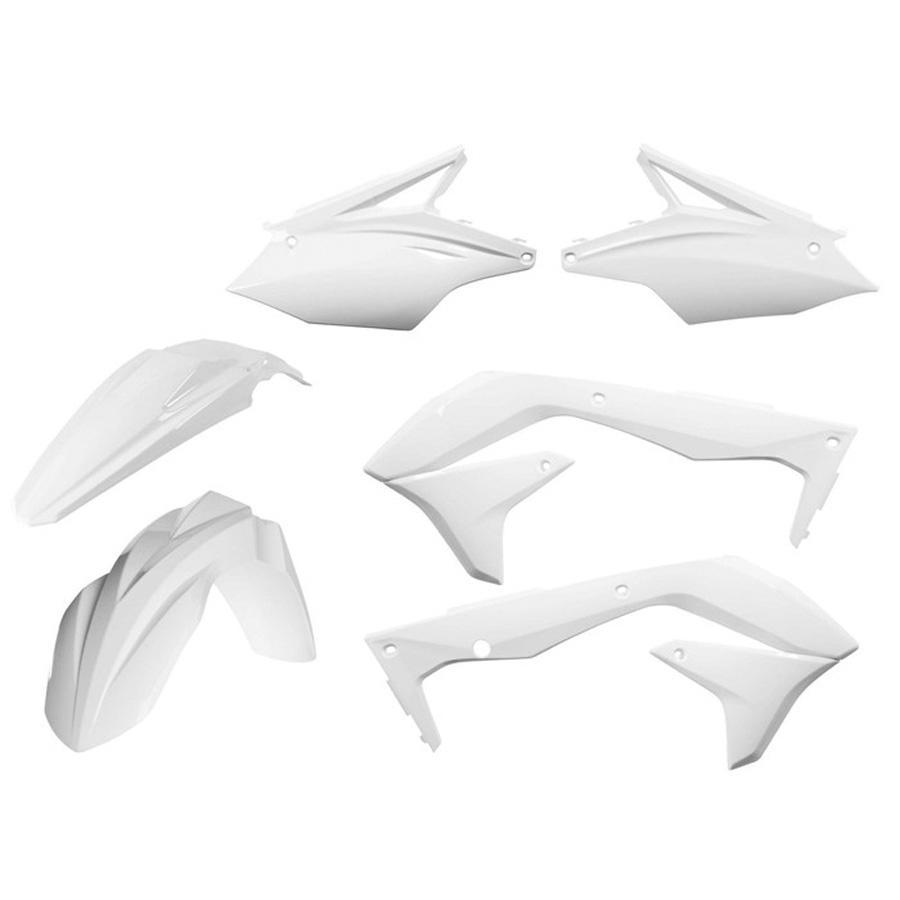 KIT PLASTICA COMPLETO POLISPORT KAWASAKI COLOR BLANCO 90690