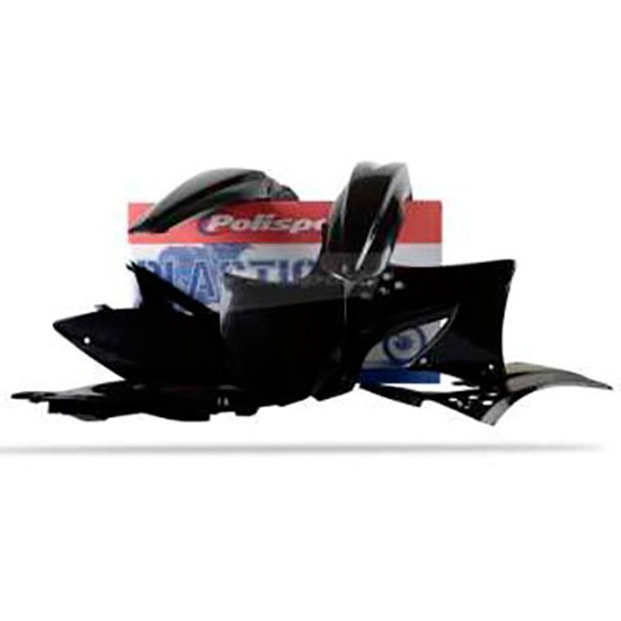 KIT PLASTICA COMPLETO POLISPORT KAWASAKI COLOR NEGRO 90691