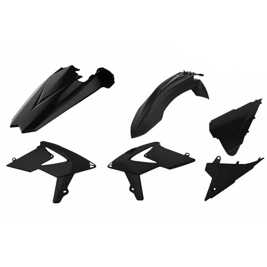 KIT PLASTICA COMPLETO POLISPORT BETA NEGRO 90777